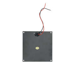 Keruft_Mono Epoxy Resin Solar Panel 18V 70mA 111x111x4.5mm High-Efficiency Mini Lightweight for DIY Educational Models Keruft