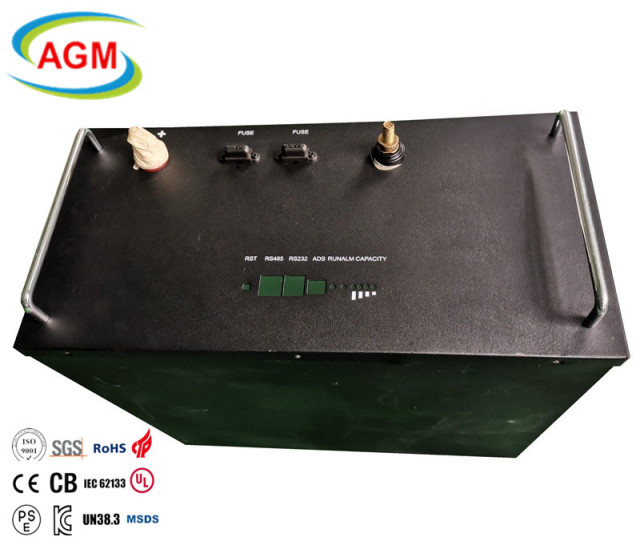 RS-485 Metal Enclosure 5G Communication Base Station 80Ah/100Ah/150Ah/200Ah Rechargeable Lithium Batteries LiFePO4 48V High Cycle Life Backup Power Supply for Telecom and Remote Stations AGM