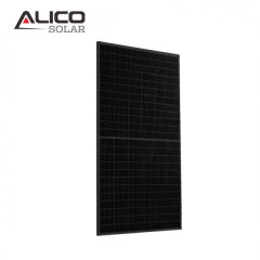 Solar Panel 555W-575W Mono PERC Half Cell All Black 182mm 10BB Roof Ground Mount Alicosolar