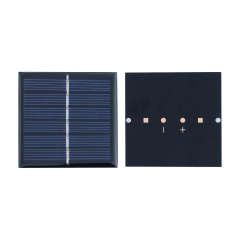 Keruft_Mono Epoxy Resin Solar Panel 3V 50mA 60 x 60 x 3mm Mini Lightweight High-Efficiency for DIY Educational Models Keruft