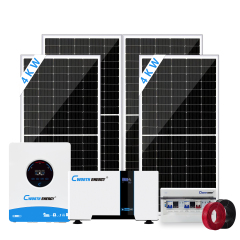 4KW Solar Energy System 4KVA LBD-24200C Off-Grid Home & Industrial Power Backup with MPPT Controller Cworth Energy