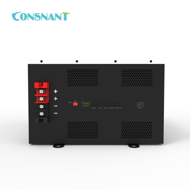 Wall Mount LiFePO4 Battery Pack 48V 200Ah High Safety Long Cycle Life for Indoor Distribution Stations Consnant