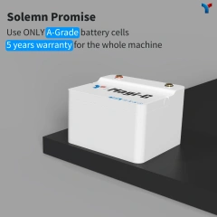 12V 50Ah LiFePO4 Battery IP67 Waterproof, 5-Year Warranty for Solar Storage & Off-Grid Systems LYBESS