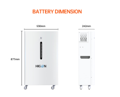 51.2V 300AH 15kWh Lithium Battery LiFePO4 Home Energy Storage System for Residential Backup Power Higon