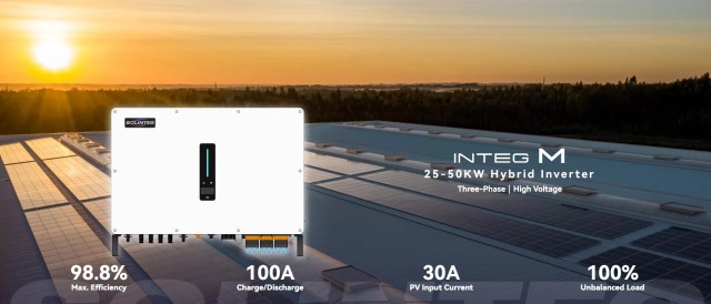 Higon Solinteg 30kW 40kW 50kW High Voltage Hybrid Inverter 135-750Vdc Battery 400V Three Phase 50Hz Commercial Solar Energy Storage System