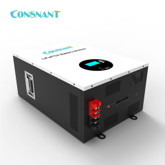 Wall Mount LiFePO4 Battery Pack 48V 200Ah High Safety Long Cycle Life for Indoor Distribution Stations Consnant