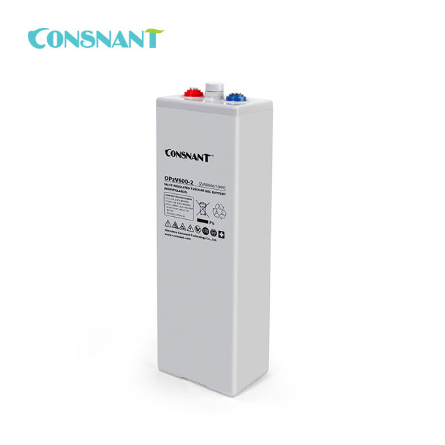 OPzV Solid-state Lead Battery 12V/2V 60Ah~3000Ah Tubular Gel VRLA for Telecom Solar UPS Consnant