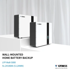 48V 100Ah 5KWh Wall-mounted Home Battery Backup LiFePO4 IP65 Outdoor & Indoor Use for Residential Energy Storage