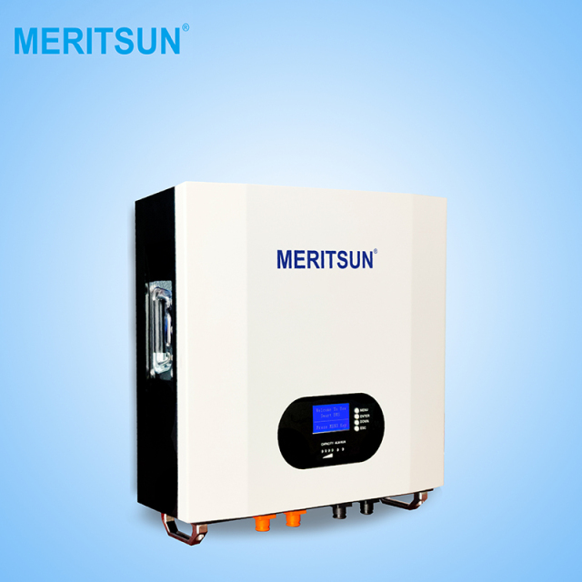 10kwh Ess power energy wall battery 48V 200Ah LiFePO4 High-Cycle Life Home Solar Storage System MeriTech