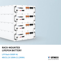 48V Lithium Iron Phosphate Rack Battery 100Ah 5kWh for Energy Storage Systems LYBESS