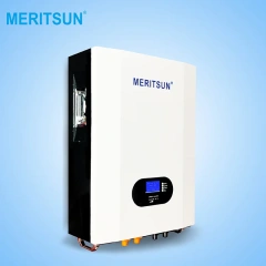 LiFePO4 48V 150Ah 10KWh Lithium Battery Wall Storage for Off-Grid Solar Power Systems MeritSun