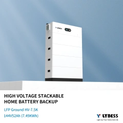 144V52Ah 7.5KWh High Voltage Stackable Battery LFP LiFePO4 for Home Energy Storage Systems LYBESS