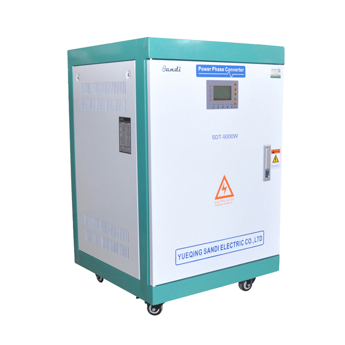 SDT-5KW Single-Phase to Three-Phase Converter Pure Sine Wave 5KW Output for Industrial Motor & Power Tools LGIS