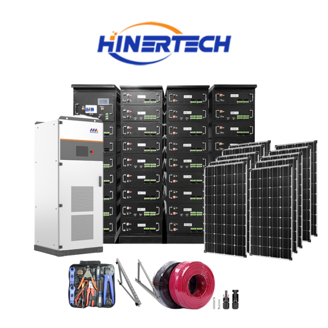 100KW OFF GRID SOLAR SYSTEM Lithium Battery MPPT Inverter Ground/Roof Mounting for Factory School Data Center