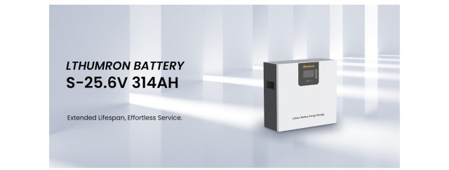 Solar Energy Battery 25.6V 314AH LiFePO4 Stackable for Home Solar Energy Storage