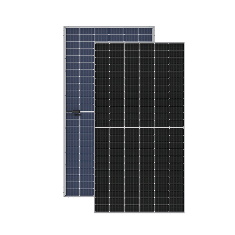 550W Bifacial Dual Glass Mono Solar Panel Monocrystalline MBB 182mm Half-cut PERC Cells for Commercial and Utility-Scale PV Systems WEUP