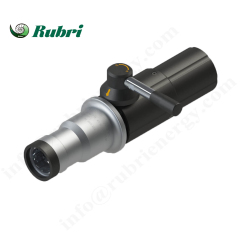 Hydrogen Refueling Nozzle High-Flow Breakaway Design for Forklifts and Sightseeing Vehicles Rubri