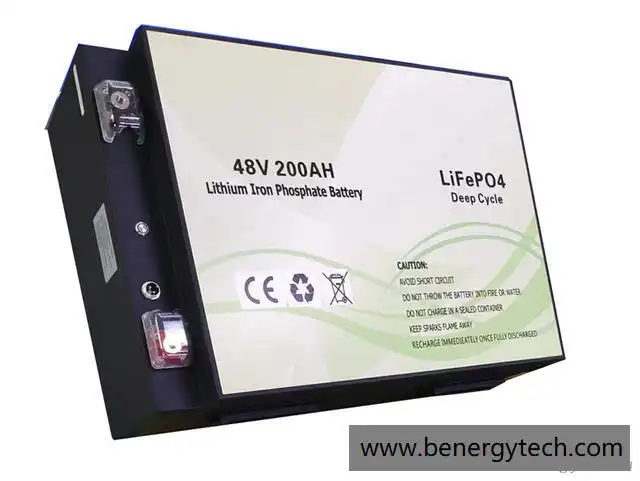 Rechargeable LiFePO4 Battery 48V 105AH High Cycle Life for Golf Carts and Electric Vehicles Benergy