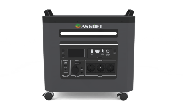 Solar Generator 3.3KW/3.3KWH Lithium Iron Phosphate Germany Europe Stock Asgoft