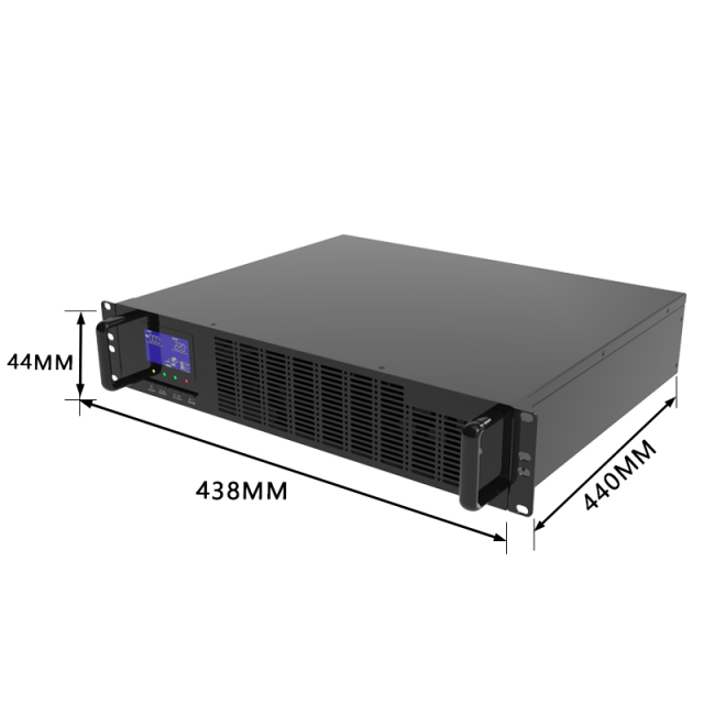 1kVA, 2kVA, 3kVA UPS Rack Mount Online Double Conversion Lithium Backup for Small Data Centers and Communication Systems Virtue