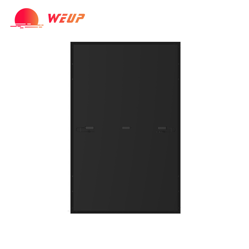 N-Type 450W 440W All Black TOPCon Solar PV Panel High-Efficiency Full Black Module for Residential and Commercial Rooftop Installations WEUPPOWER