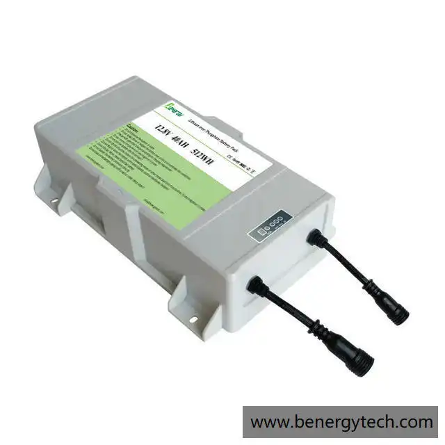 Lifepo4 12V 50AH Lithium Ion Battery Waterproof IP65 for Solar Street Light Benergy