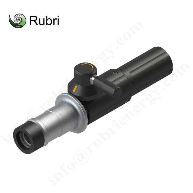 Hydrogen Refueling Nozzle High-Flow Breakaway Design for Forklifts and Sightseeing Vehicles Rubri