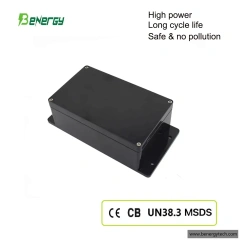 Lithium Solar Street Light Battery 12V 100AH IP65 Waterproof Long Cycle Life for Outdoor Lighting Benergy