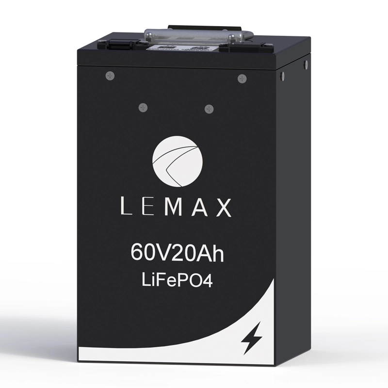 60V20Ah Electric Two-wheelers LM-VP60 High-Capacity LiFePO4 Battery Pack for E-Bikes and Electric Scooters