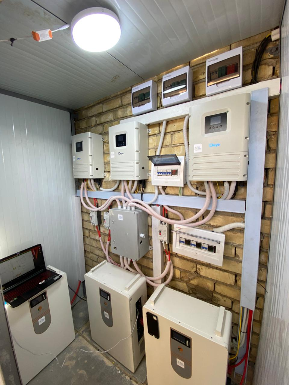 LEMAX 15kWh Lithium Batteries LiFePO4 High-Capacity Energy Storage for Residential and C&I with Deye Inverters