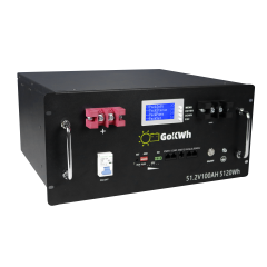 GoKWh 51.2V 100Ah LiFePO4 Rack-mounted Battery Storage High-Density Energy Solution for Home and Commercial Use