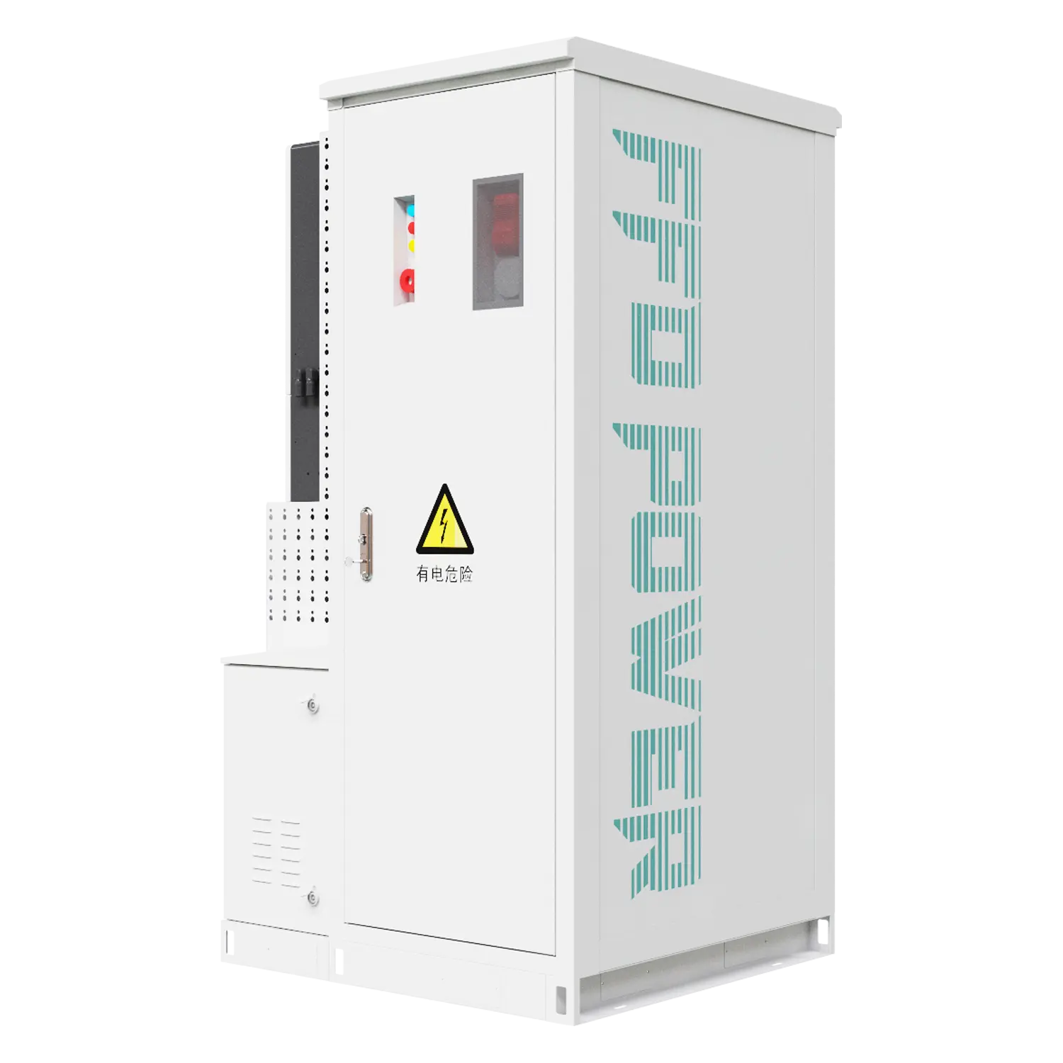 Galaxy 100-AIO-2H 100KWh Air-cooled Battery Storage System with 50kW Hybrid Inverter for Commercial and Telecom Applications