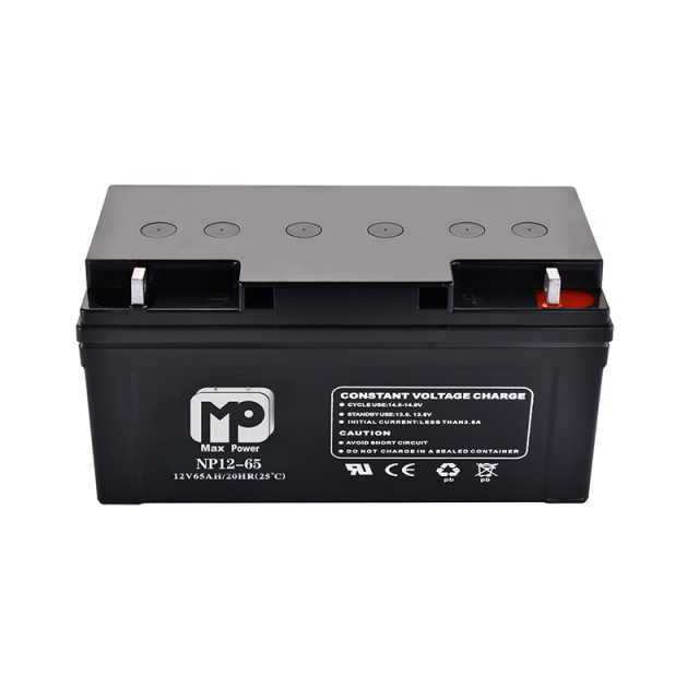 12V65AH Lead Acid Battery Valve Regulated Sealed for UPS EPS Solar Systems
