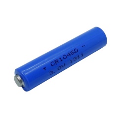 CR10450 3.0V 650mAh CRAAA Li-MnO2 Battery Cold-Resistant, Low Self-Discharge, High Pulse Discharge for Smart Meters
