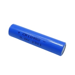 CR10450 3.0V 650mAh CRAAA Li-MnO2 Battery Cold-Resistant, Low Self-Discharge, High Pulse Discharge for Smart Meters