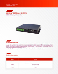 DEG-A7 Micro-grid Controllers Energy Management System for On-Grid and Off-Grid Applications