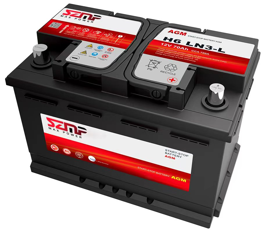 DIN12V70AH Lead-Acid Battery 70AH 12V Maintenance-Free Car Starting Battery for Automotive Applications