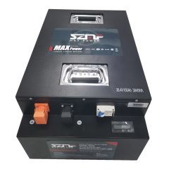 36V100Ah LiFePO4 Battery 3840Wh High Cycle Life Golf Cart Solar Storage System Max Power