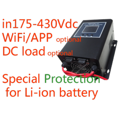 Solar MPPT Charge Controller 50A 12V-48V-96V 175Voc Real MPPT Technology WiFi Enabled for Off-Grid Solar Systems
