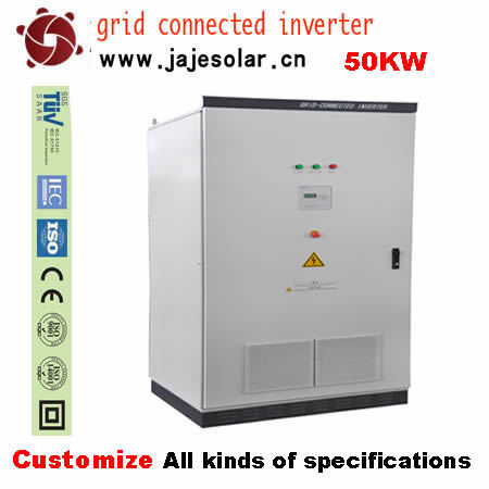 50KW Grid-Tied Inverter ZVS BOOST MPPT 98.7% Efficiency Outdoor Installation JAJE