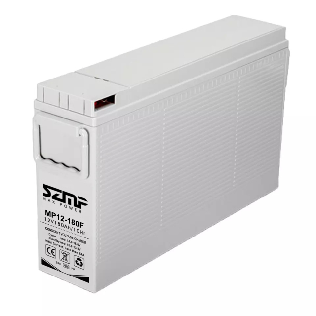MP12-180F 12V180AH Front Terminal AGM Deep Cycle Battery Long Life Solar Storage System