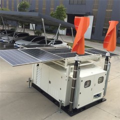 Solar And Wind Hybrid Generator Power System 48000Wh GEL Battery Off-Grid Renewable Energy Solution