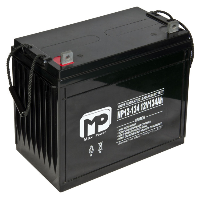 12V134AH AGM Valve Regulated Lead Acid Battery for UPS Backup and Renewable Energy Systems