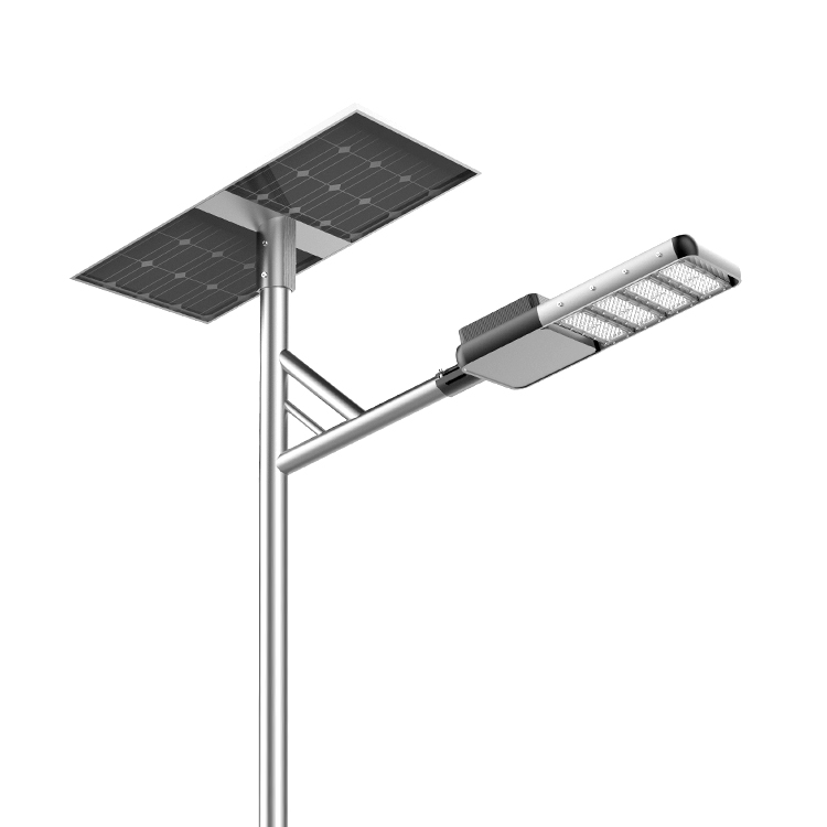 All in Two Semi Separate Solar Street Light 30w-120w LiFePO4 Battery & 3030 LED Chip for Outdoor Road Lighting LECUSO
