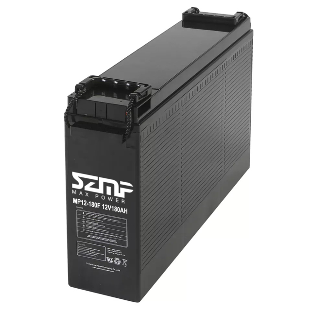MP12-180F 12V180AH Front Terminal AGM Deep Cycle Battery Long Life Solar Storage System