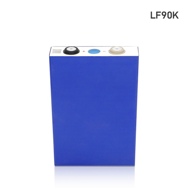 LF90K 3.2V 90Ah LiFePO4 Battery Cell High Cycle Life, Low Internal Resistance for Solar Storage, EVs, Golf Carts EVE