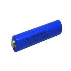 CR10450 3.0V 650mAh CRAAA Li-MnO2 Battery Cold-Resistant, Low Self-Discharge, High Pulse Discharge for Smart Meters
