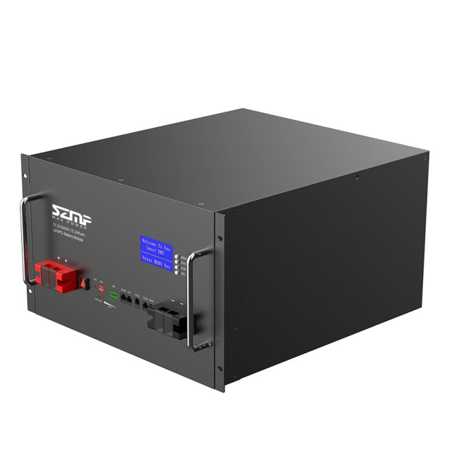 51.2V200AH Lithium Battery Rack-Mounted 10.24kWh Solar Energy Storage System for Telecom and Home Backup
