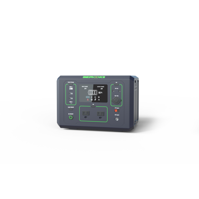Semookii PPS-500 Portable Power Station 520Wh Lithium-ion Battery Outdoor Camping RV Emergency Backup Power