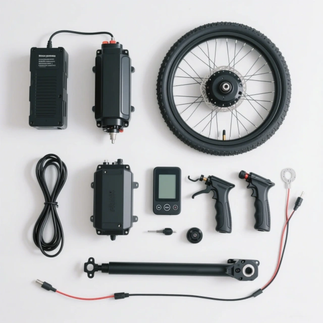 Electric Bike Conversion Kit 48V 52V 60V 72V 1000W 1200W 1500W 2000W 3000W Rear Hub Motor for E-Bike Upgrade